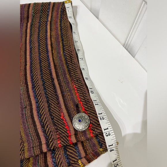 Tasha Polizzi T.P. Saddle Blanket Co  100% Wool Skirt - Picture 6 of 13